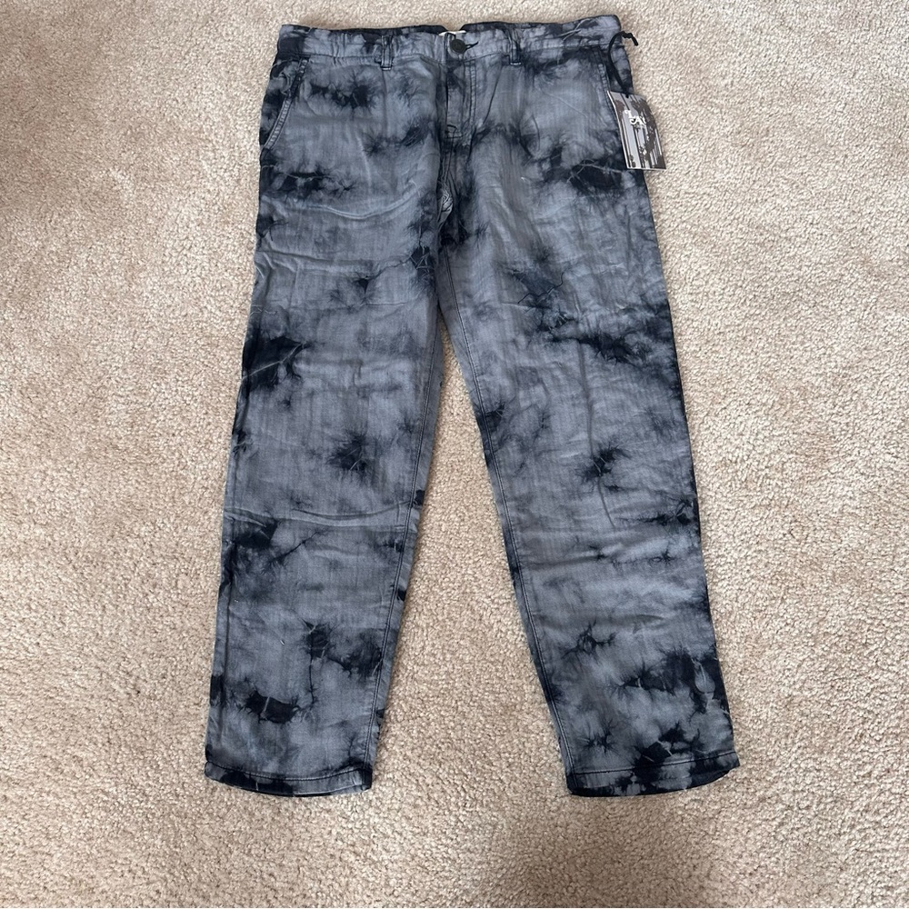 NWT Women’s LA’T L’Agence Cropped Tie-Dye Pants!